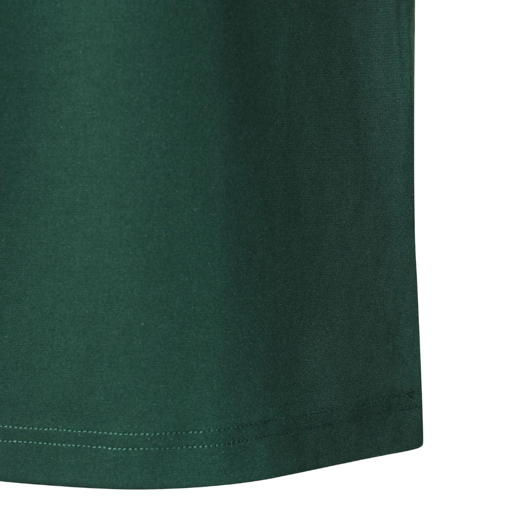 UNISEX シーズングラフィックロゴ クルーネックTシャツ ダークグリーン