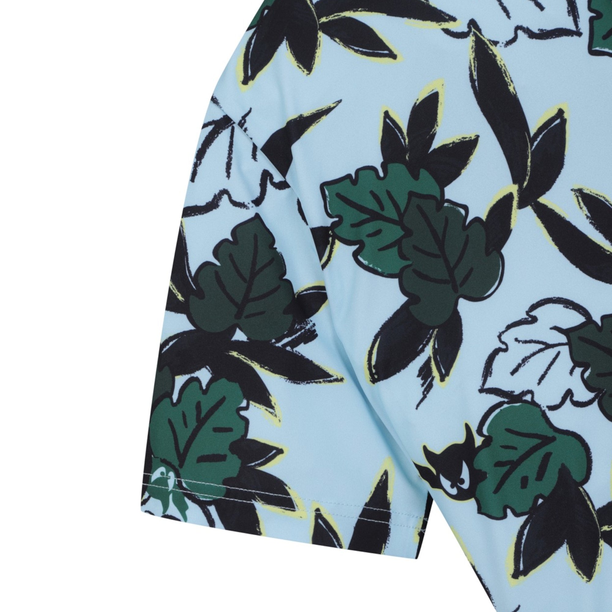 MENS GREEN GRASS 半袖ポロシャツ ライトブルー/072342025
