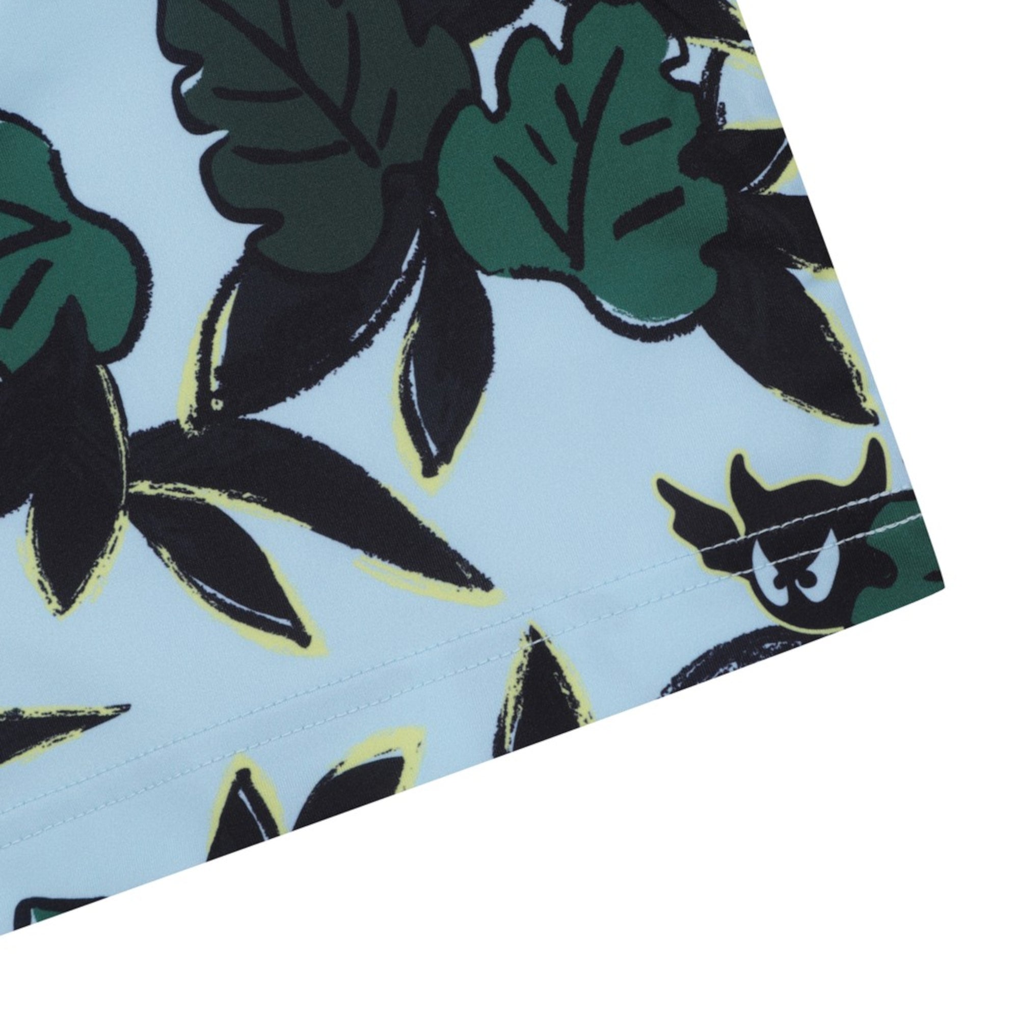 MENS GREEN GRASS 半袖ポロシャツ ライトブルー/072342025