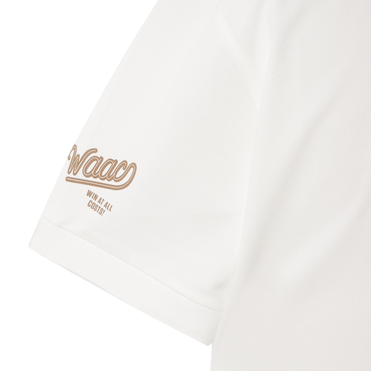 MEN カラーポイントポロシャツ ホワイト