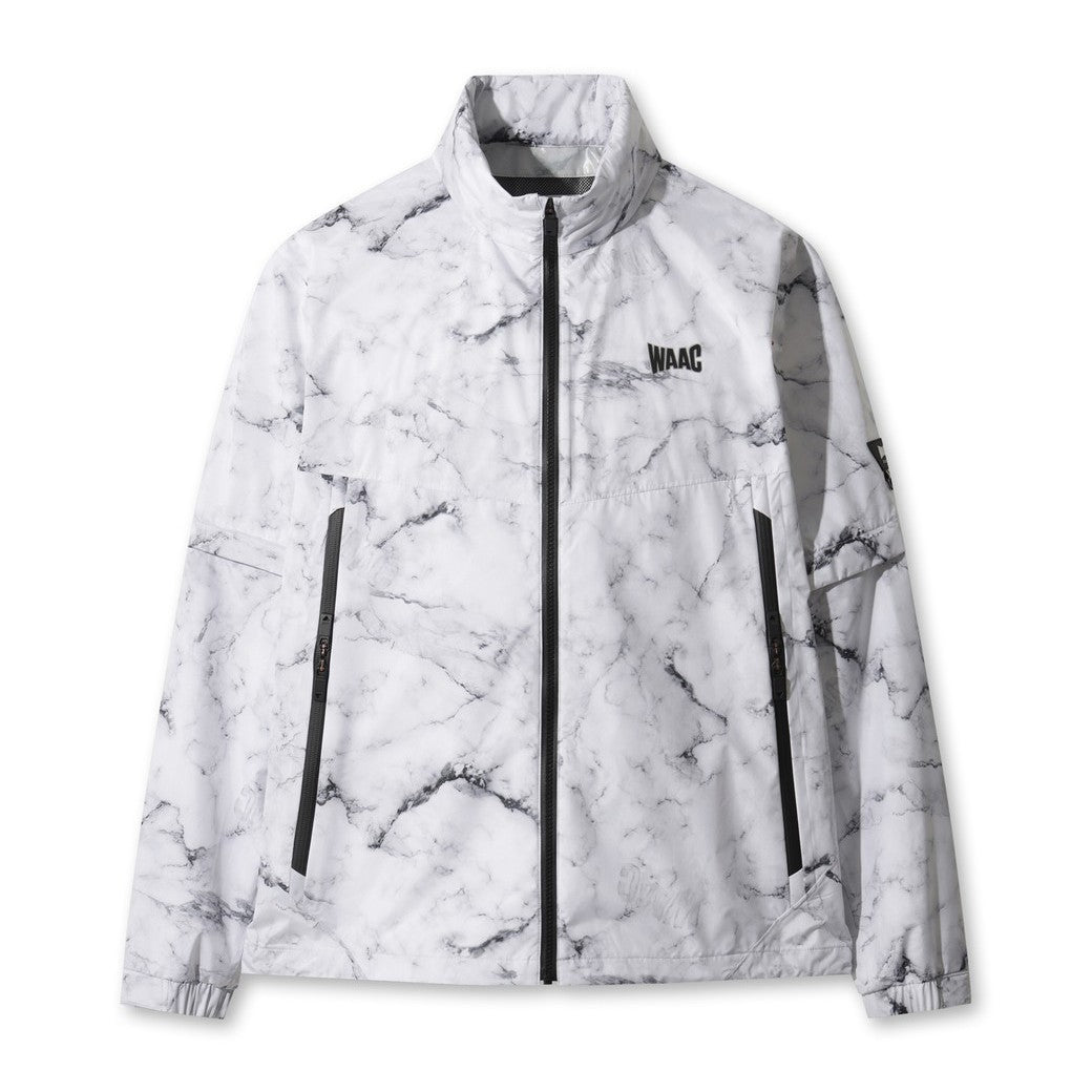 WAAC ジップアップジャケット ホワイト WOMEN ESSENTIALフルジップブルゾン アイボリー