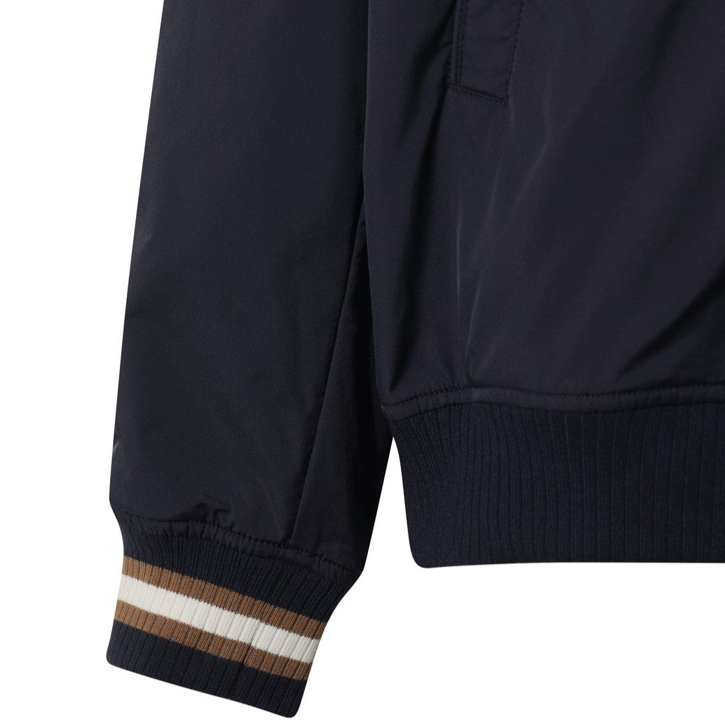 MEN 2WAY バーシティジャケット ネイビー
