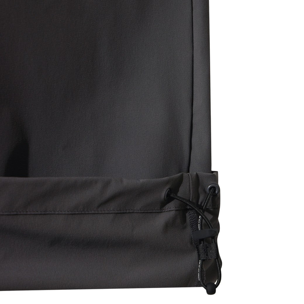 MEN カーブロゴ プルオーバー チャコール