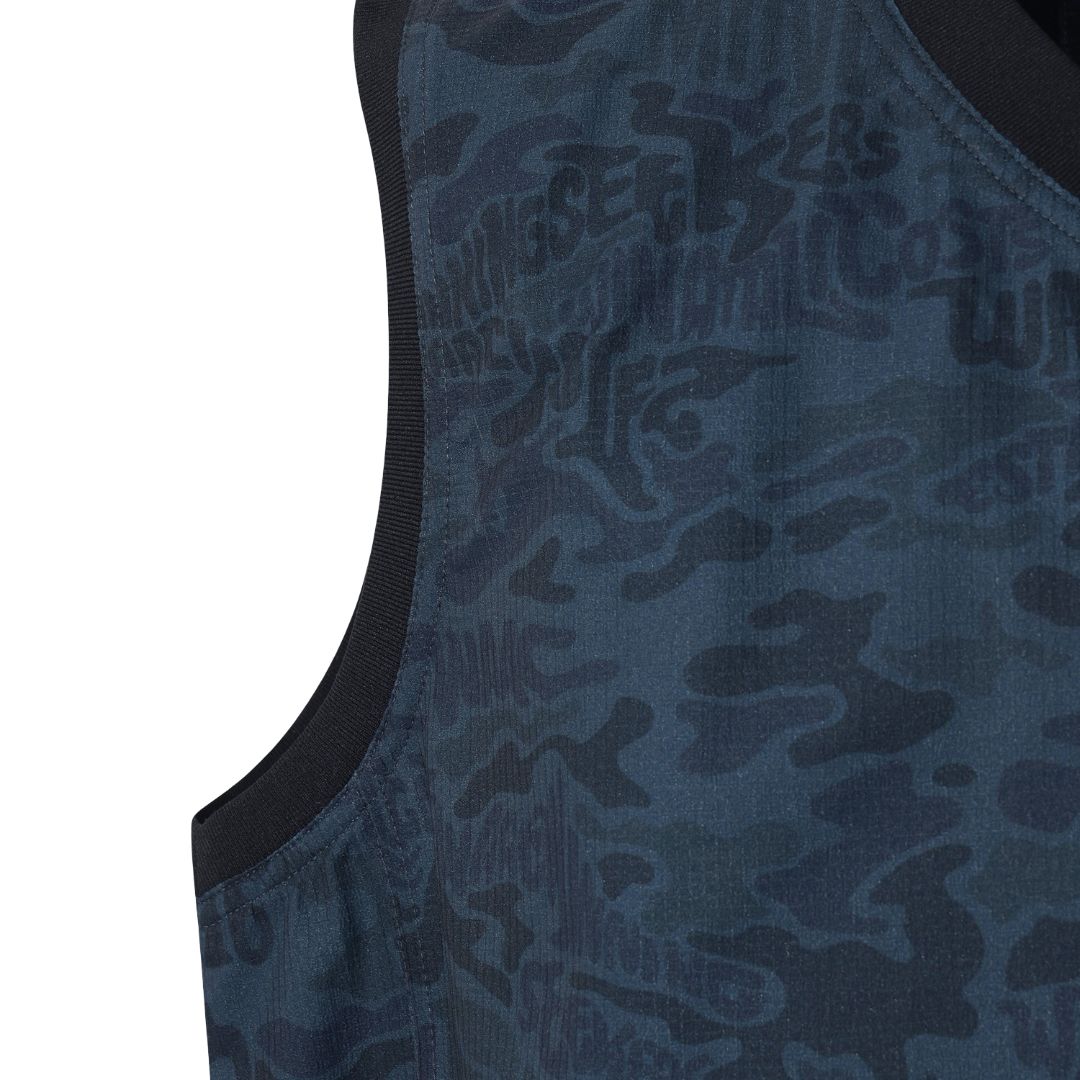 MEN Air dot Patterned Vest ネイビー