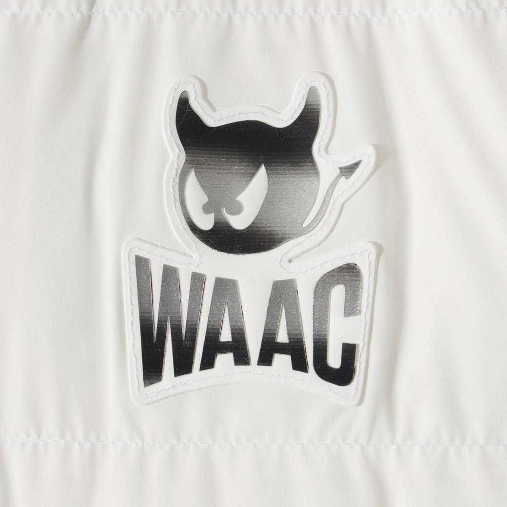 MEN パデッドフルジップベスト ホワイト