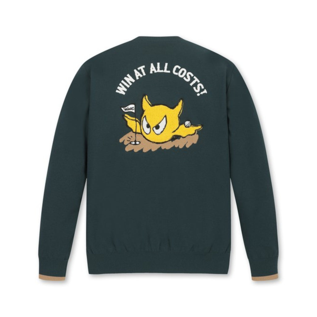 24AW】MENS JUGGLING WAACKY セーター ダークグリーン/072344710