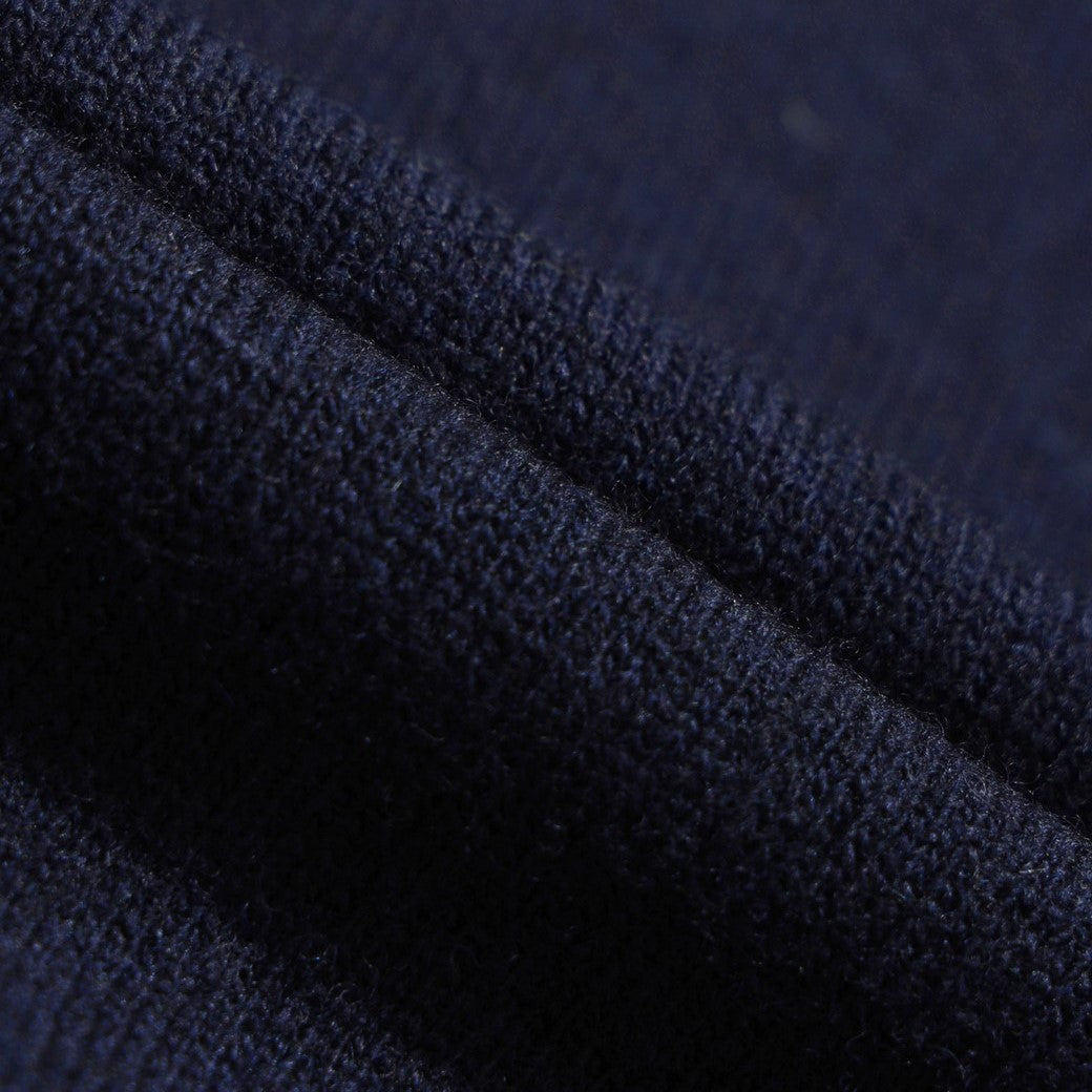 MEN BEANIE WAACKYセーター ネイビー