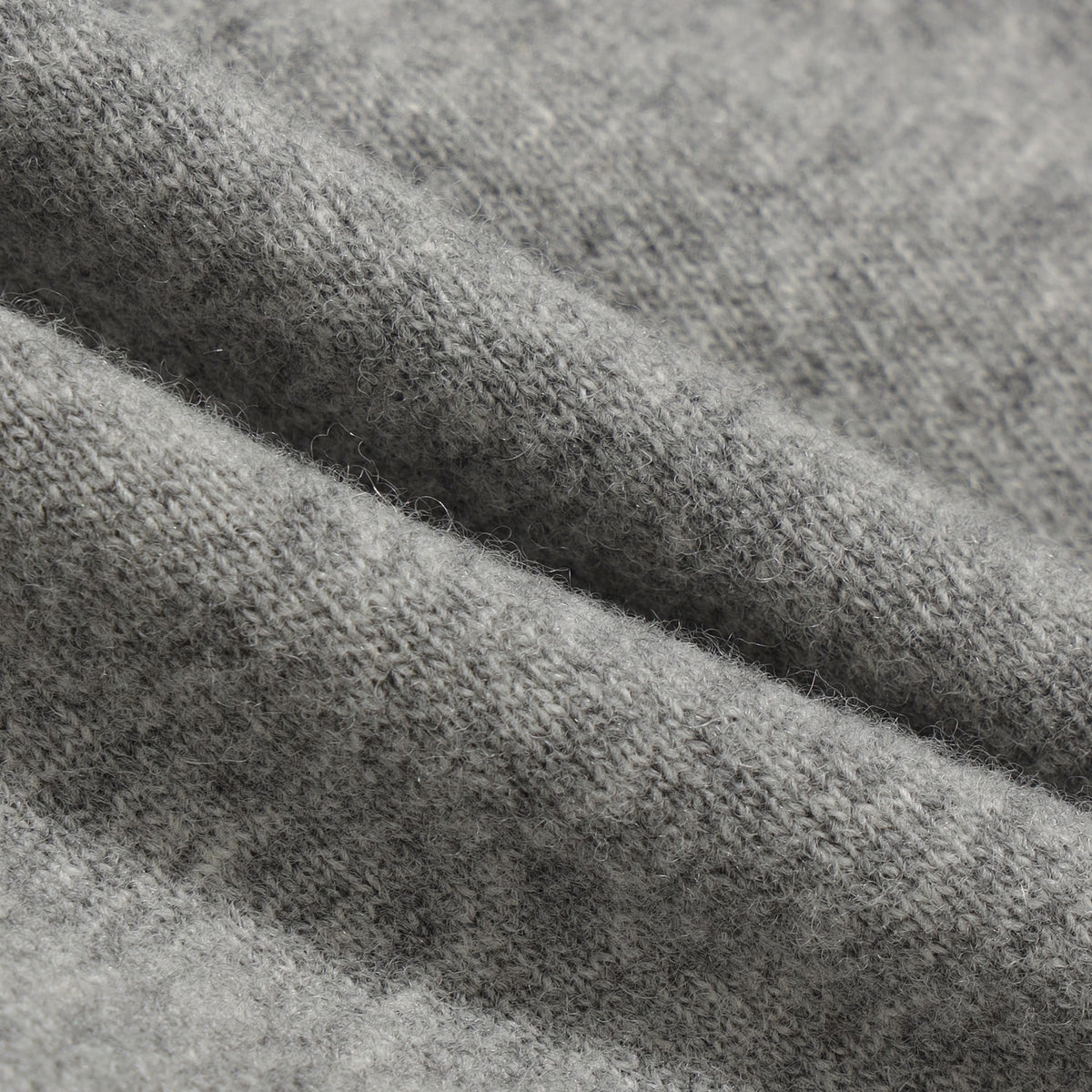 MEN SPACE WAACKY WOOL100 WINDPROOFセーター グレー