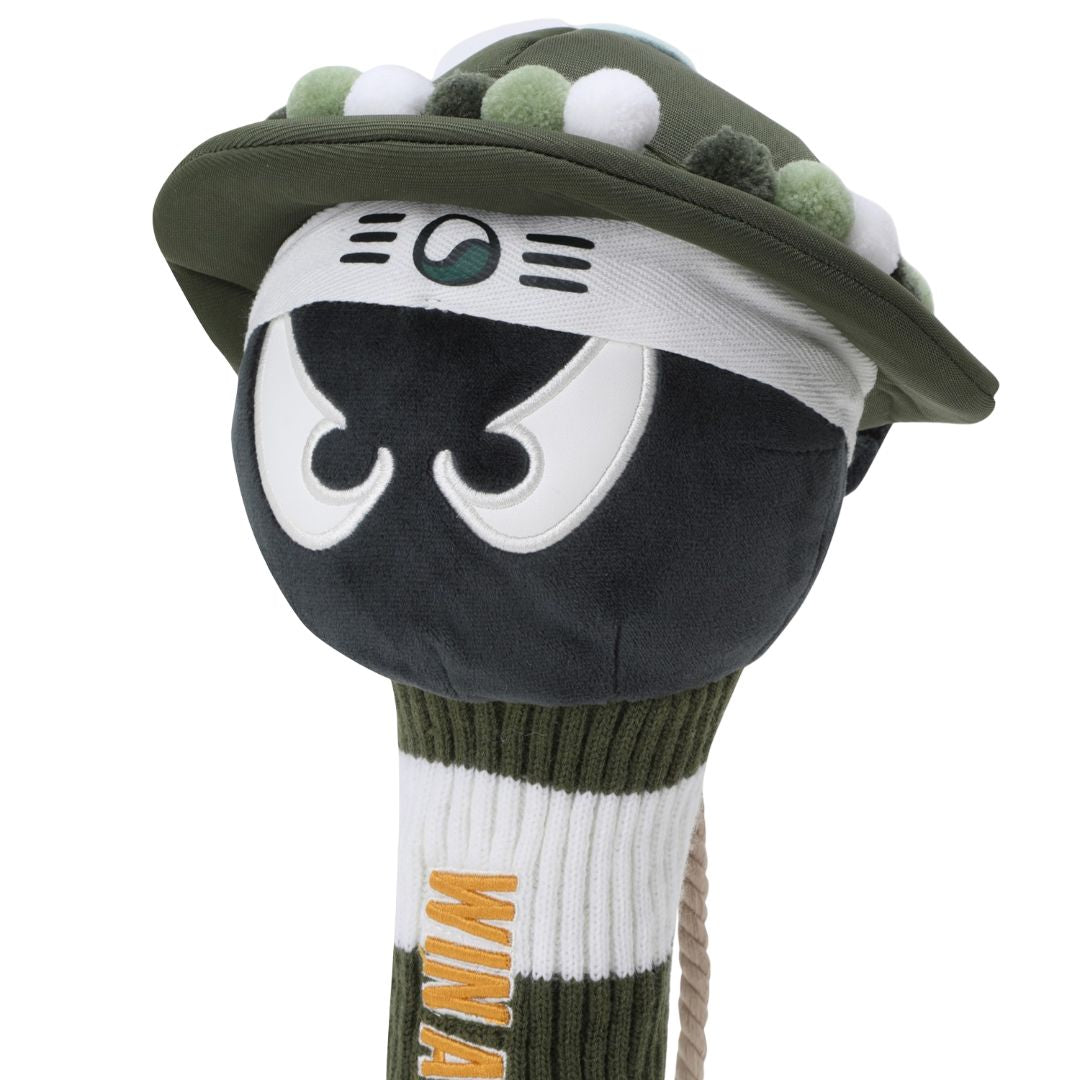 K-WAACKY FWヘッドカバー カーキ