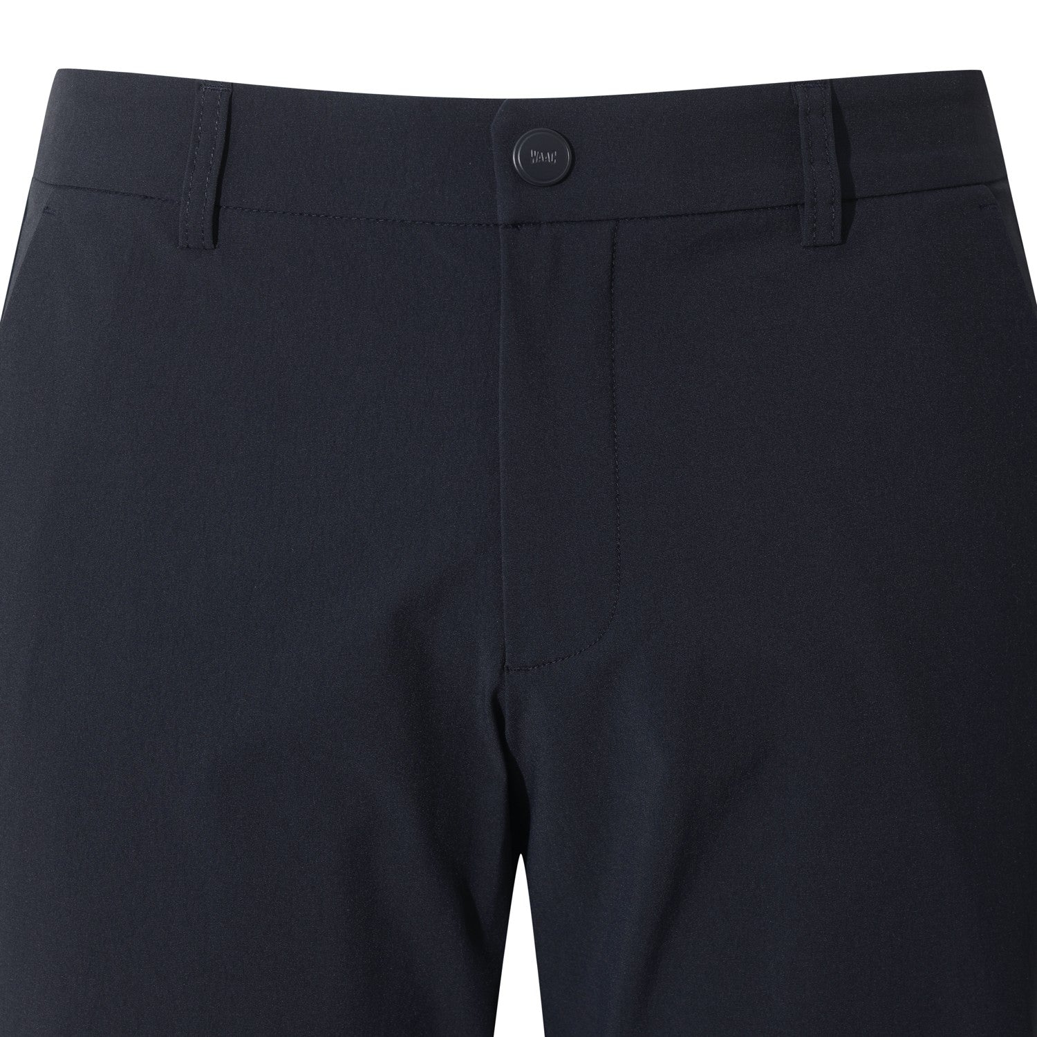 MEN 4WAYストレッチ サイドシームロゴ ロングパンツ ネイビー