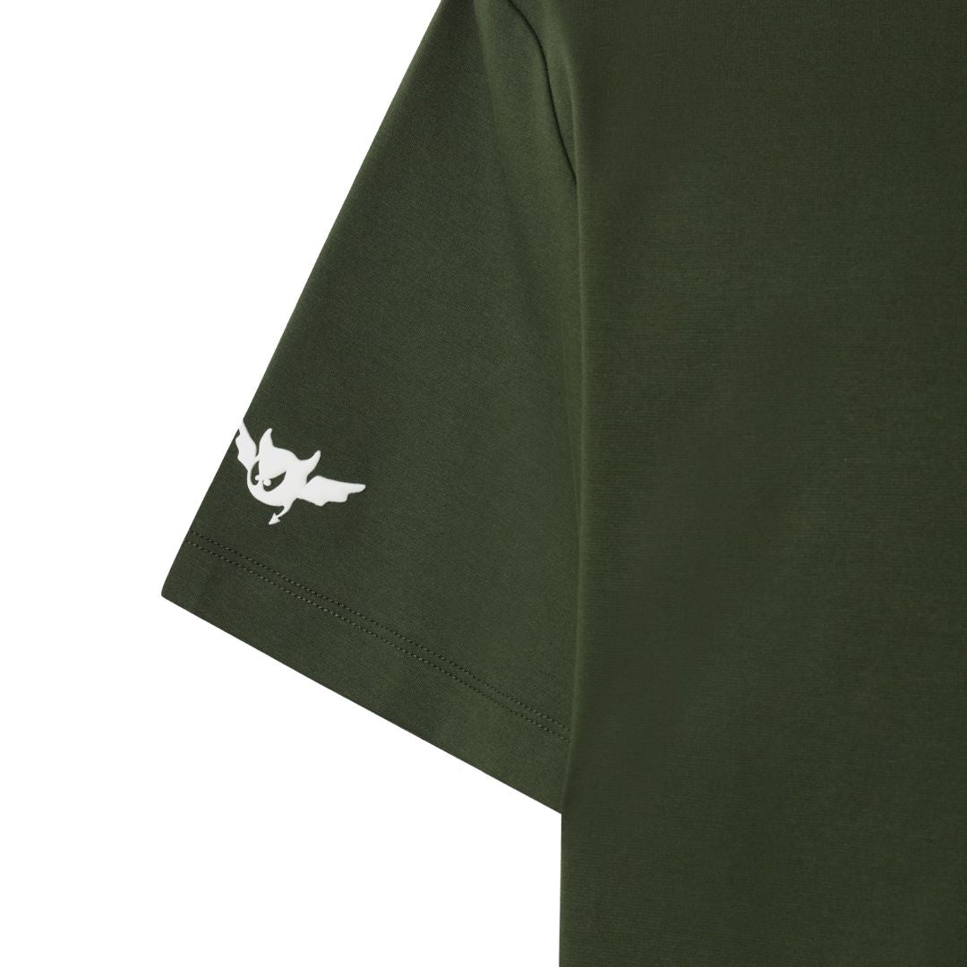 MEN K-DRAGON WAACKY Tシャツ カーキ