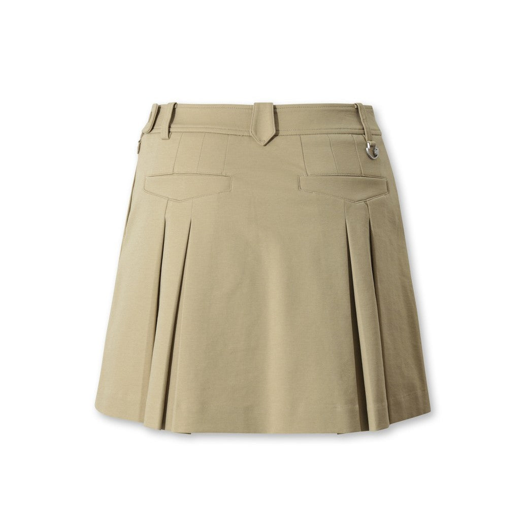 WOMEN ジャージーベーシックスカート ベージュ