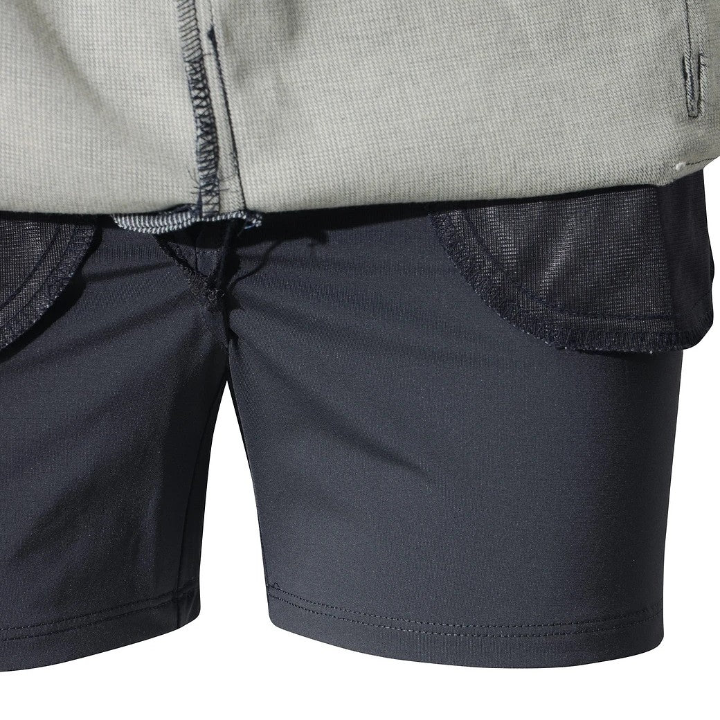 WOMEN カーゴデニムスカート ネイビー