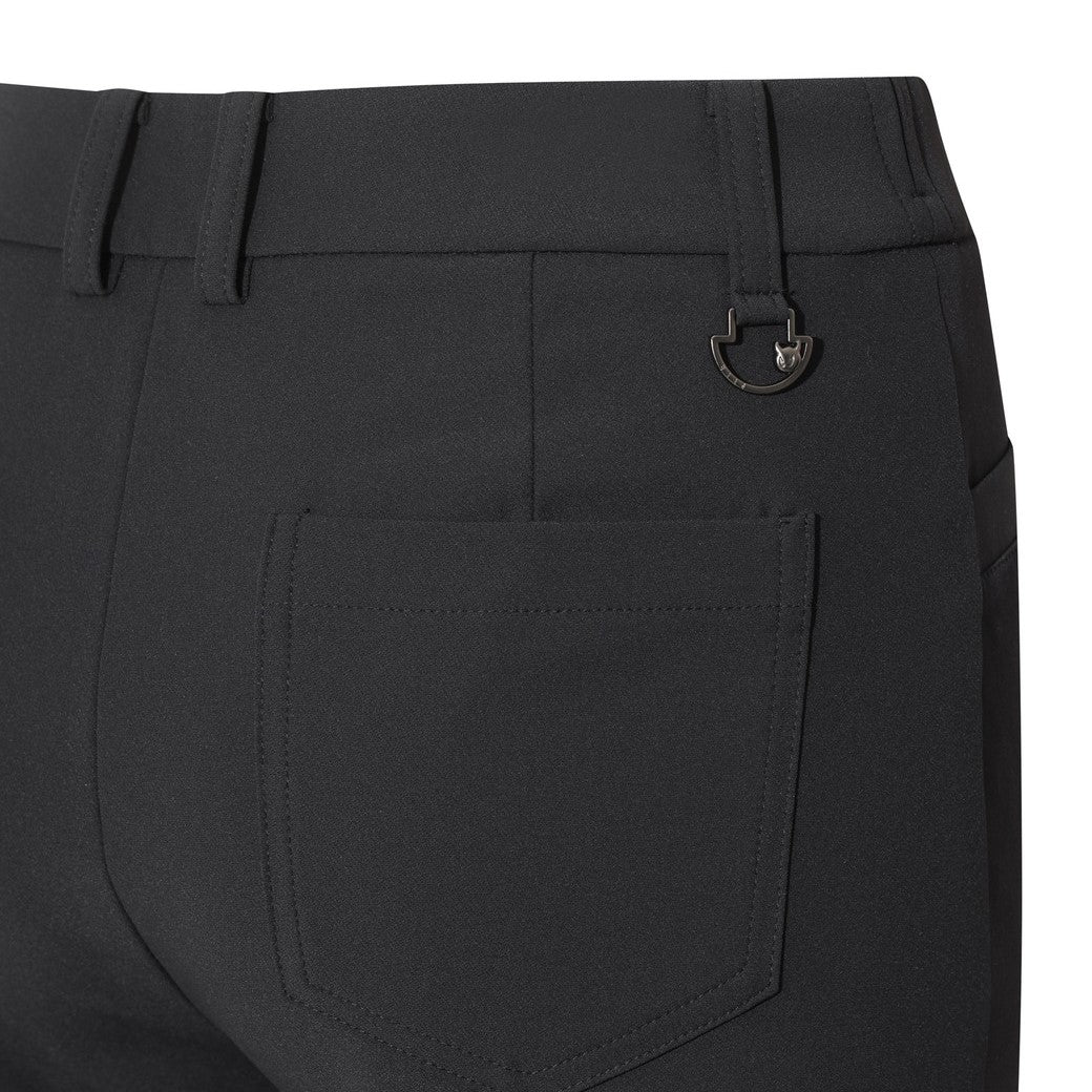 WOMEN ESSENTIALブーツカットロングパンツ ブラック