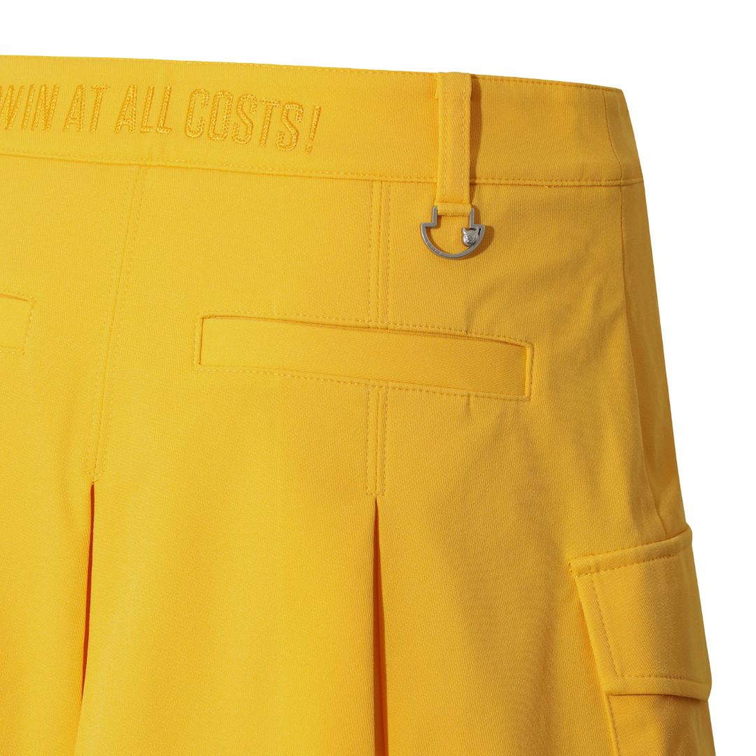 WOMEN ラップカーゴキュロットパンツ マスタード