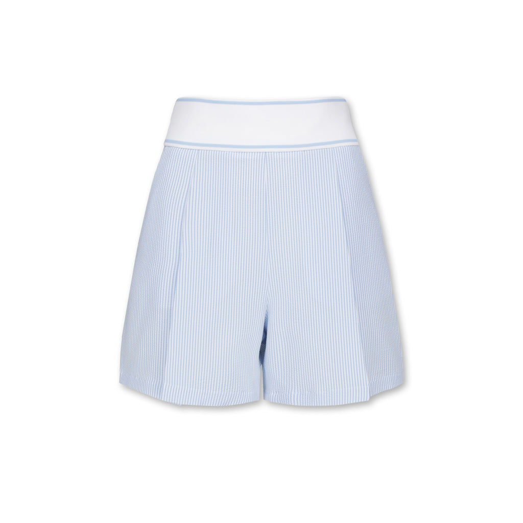 WOMENS シアサッカーパンツ サックス/072342471