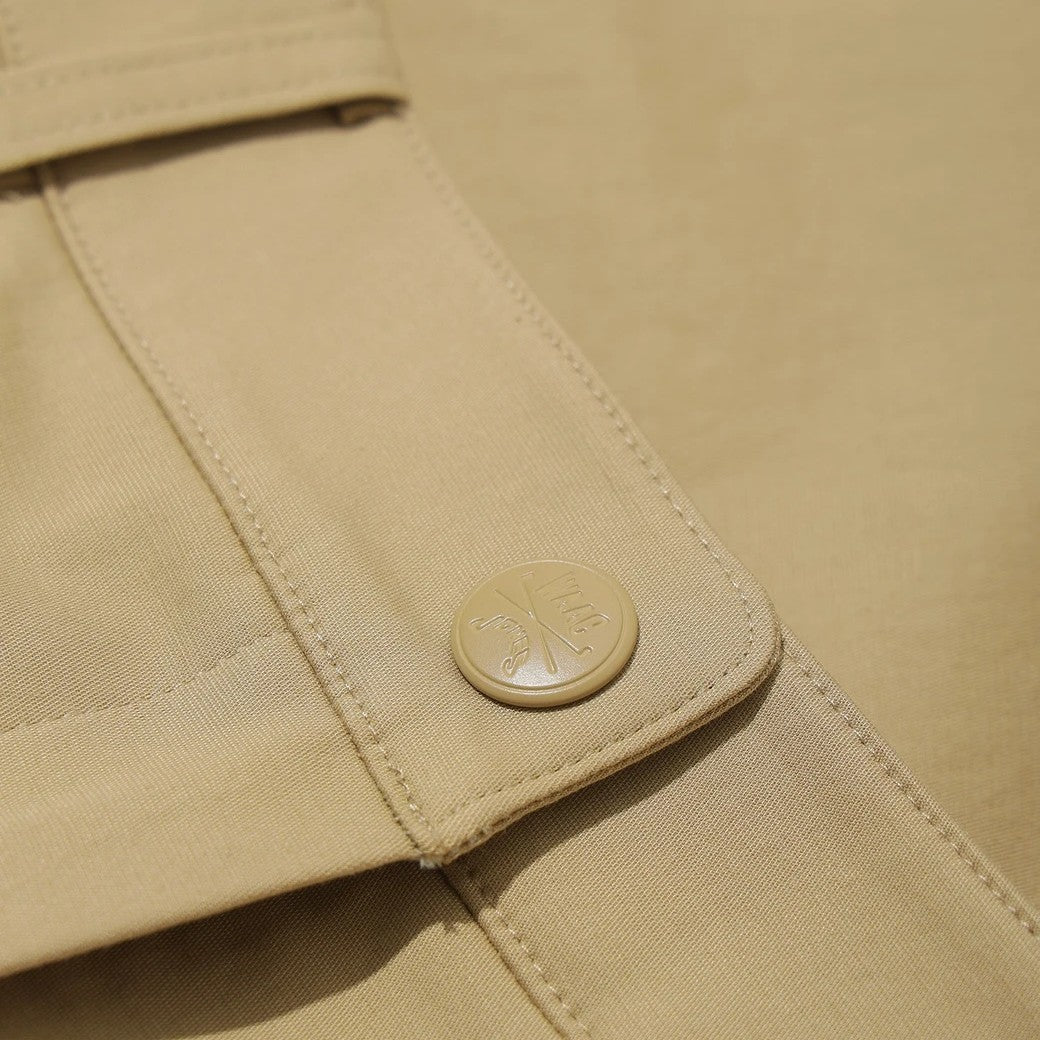 WOMEN カーゴショートパンツ ベージュ