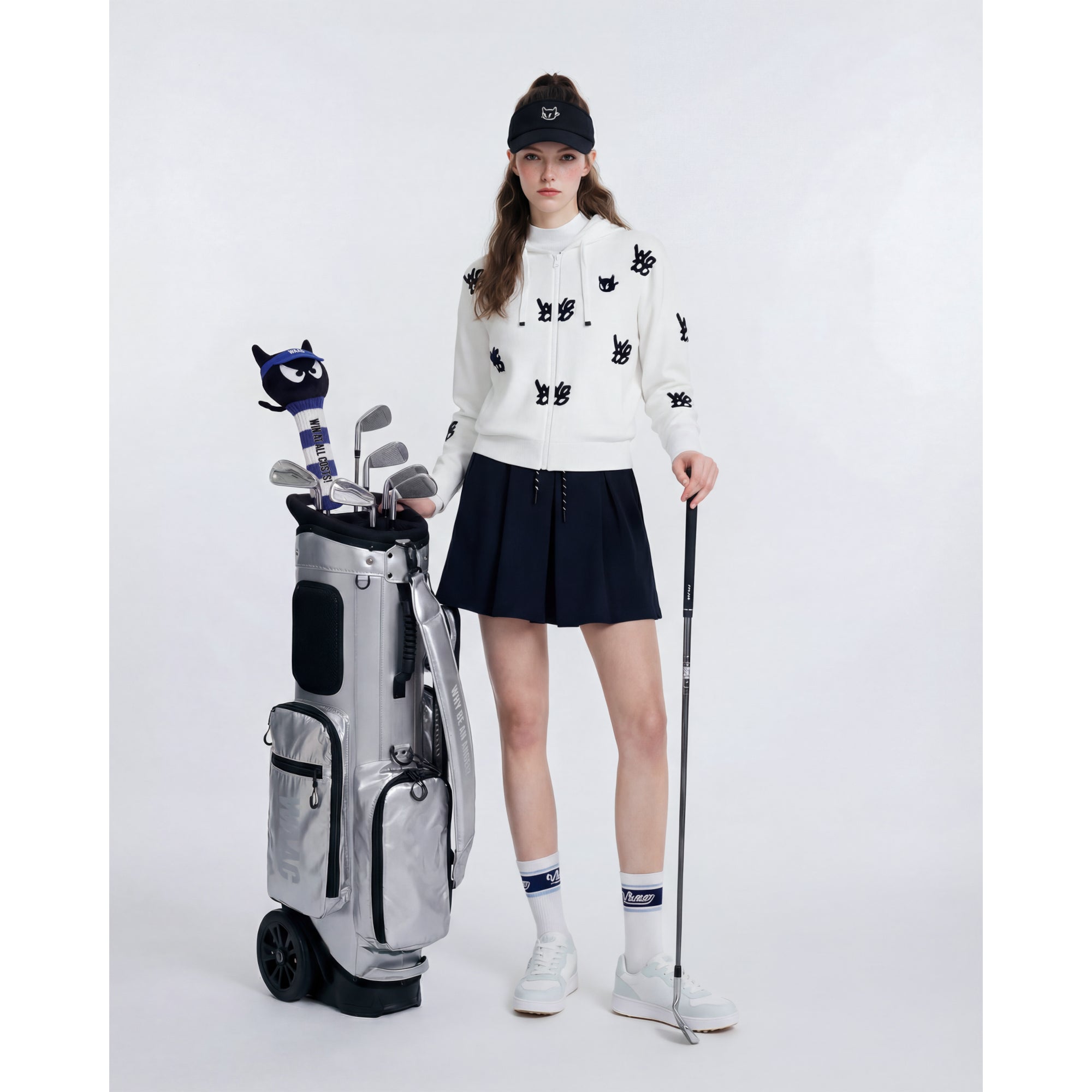 UNISEX バイザー FWウッドカバー レッド