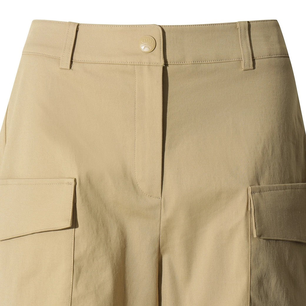 WOMEN カーゴショートパンツ ベージュ