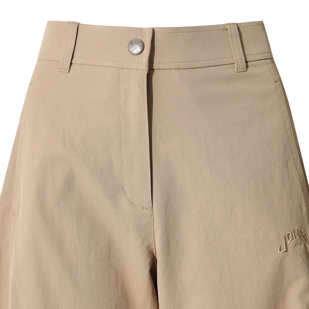 WOMEN バレルシルエットパンツ ベージュ