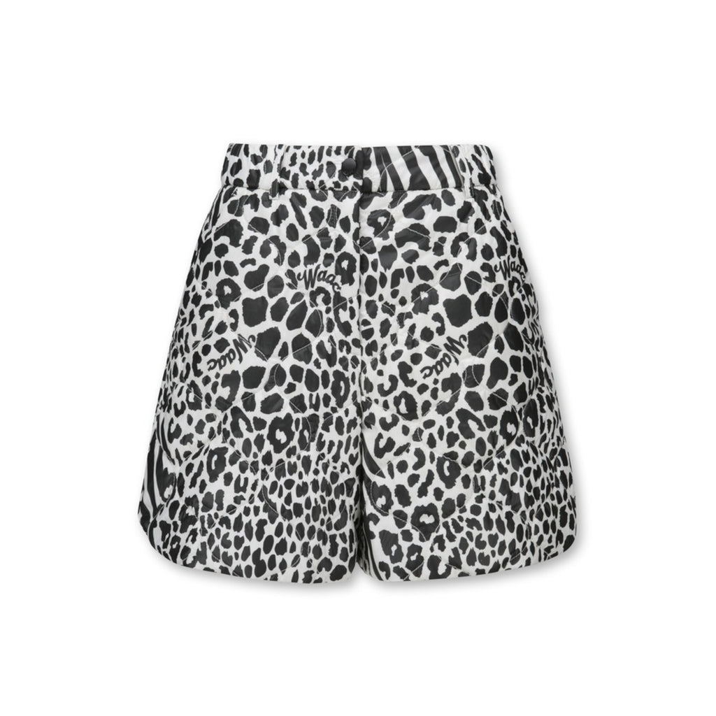 WOMEN パディングショートパンツ ホワイト