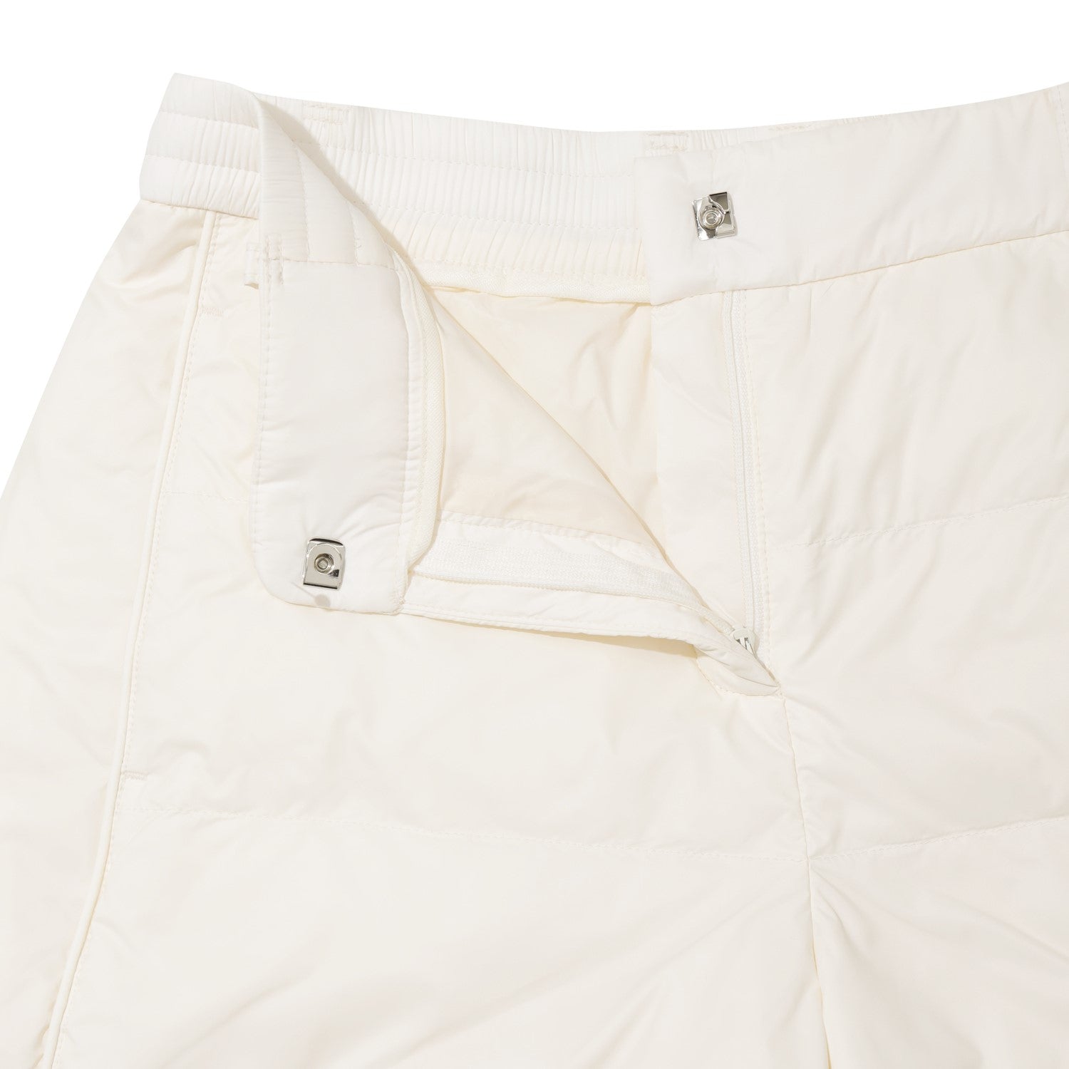 WOMEN NIBLICKダウンハーフパンツ アイボリー
