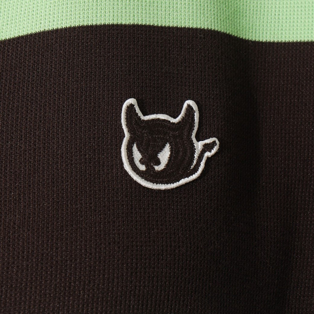 WOMEN リブニットラガーシャツ ミント
