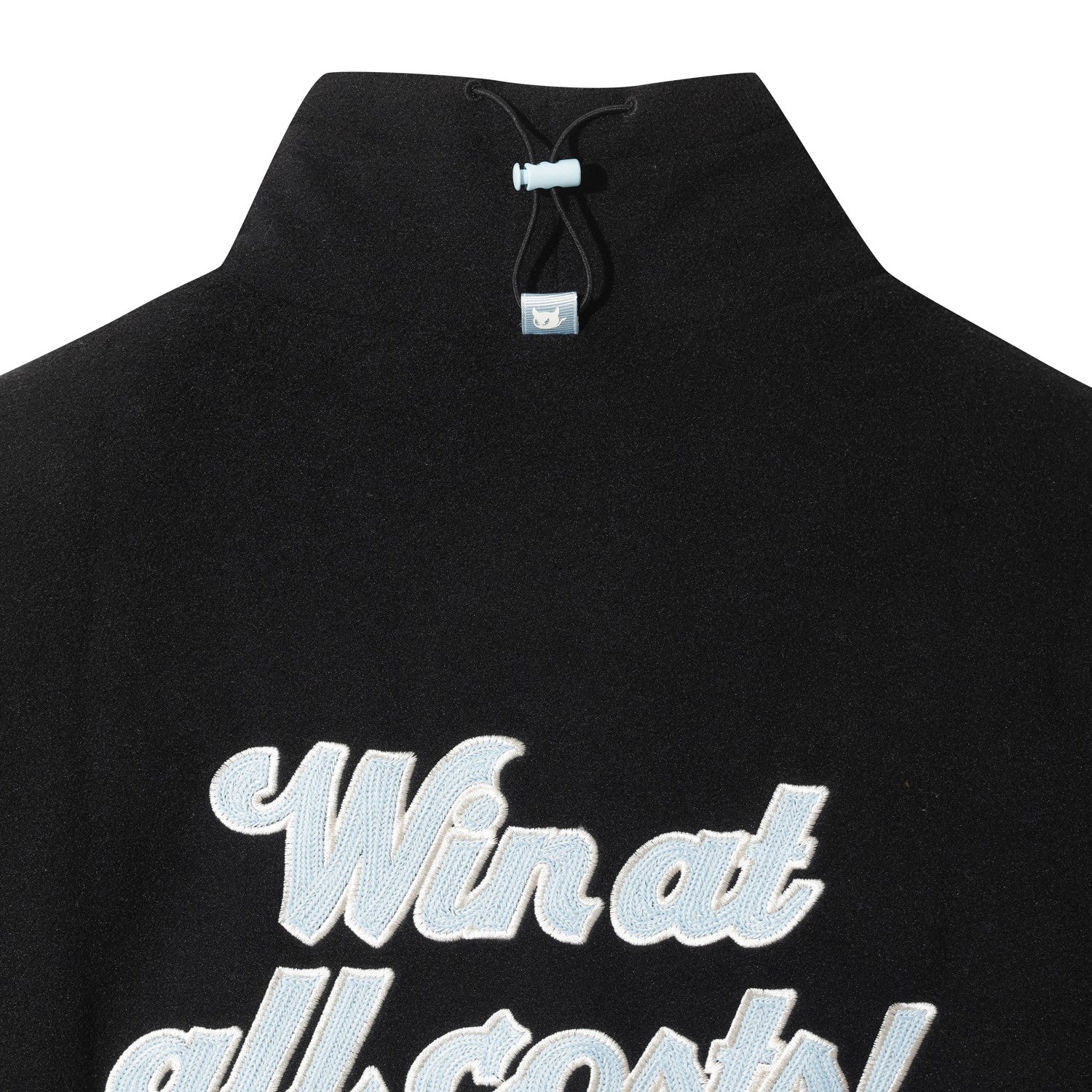 WOMEN BEANIE WAACKY フリースプルオーバー ブラック