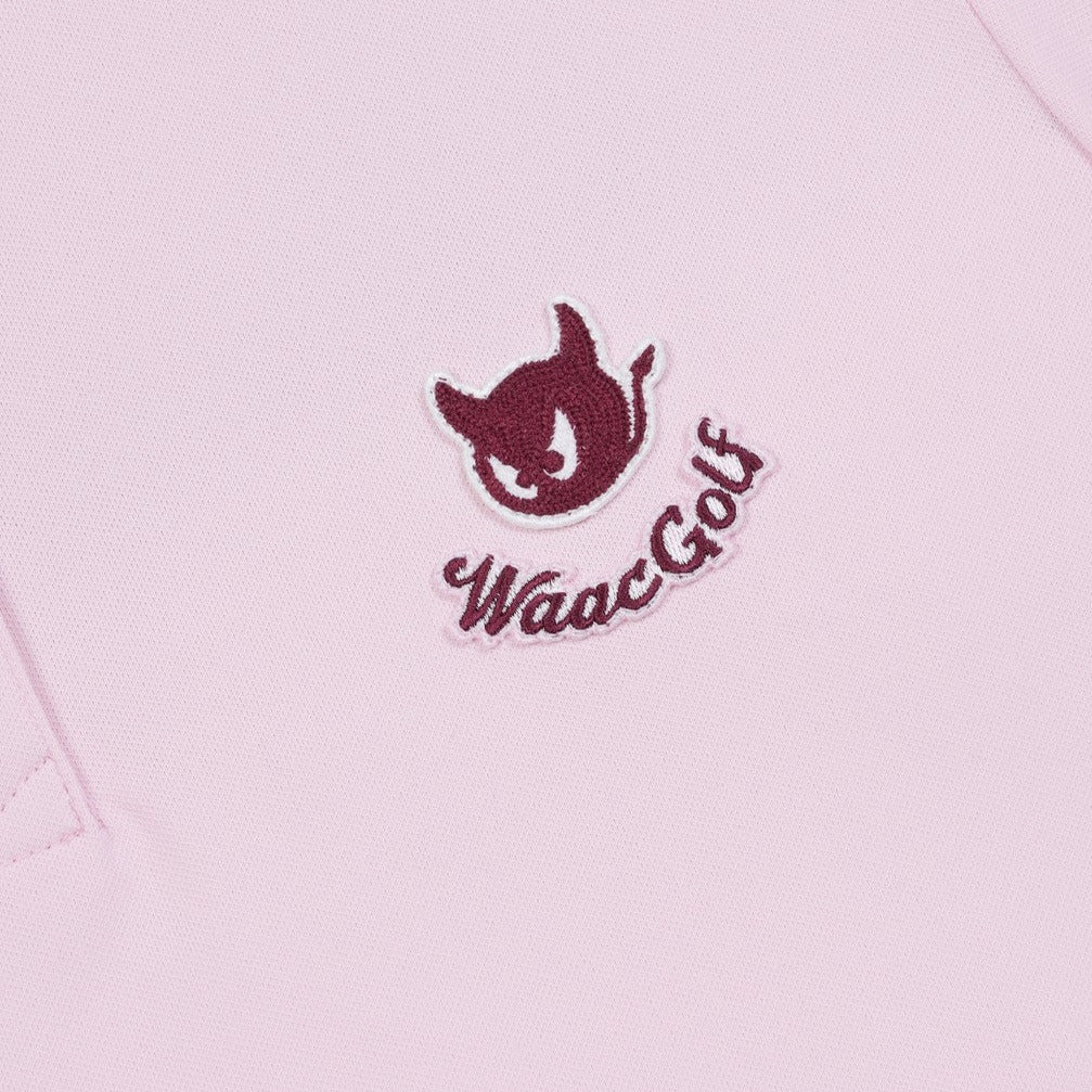 【24SS 新作 / 一部店舗限定】WOMENS WAACKYピケポロ ライトピンク/072342060
