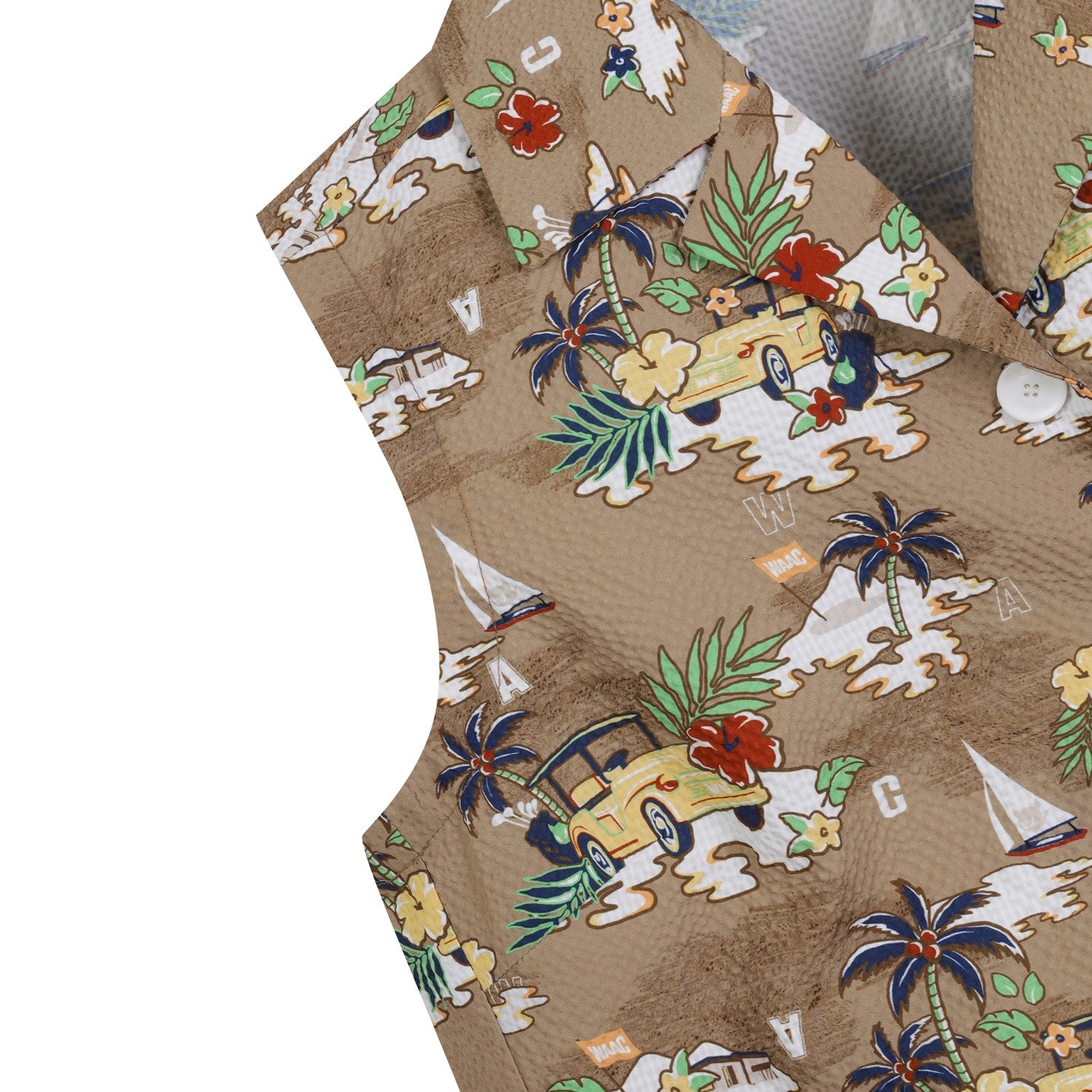 【25SS 新作｜WEB限定】WOMEN シアサッカーワンピース ベージュ