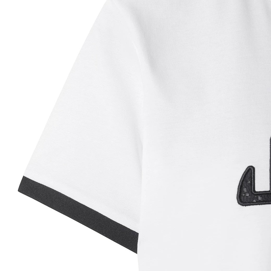 WOMEN  アーチメッシュロゴ Tシャツ ホワイト