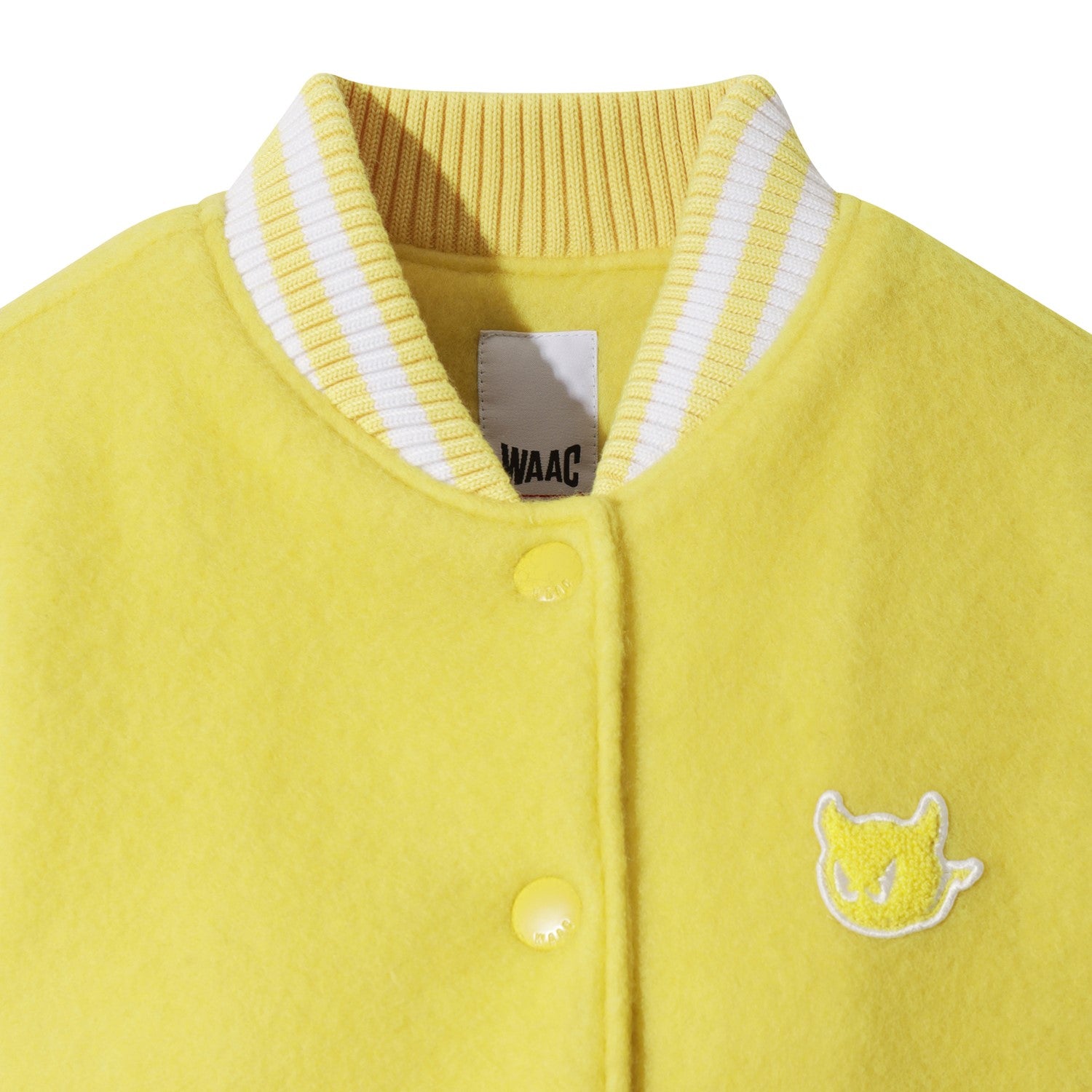 美品✨BASE MARK ウエストベルトジャケット 定価79200円 WOMEN バーシティジャケット マスタード