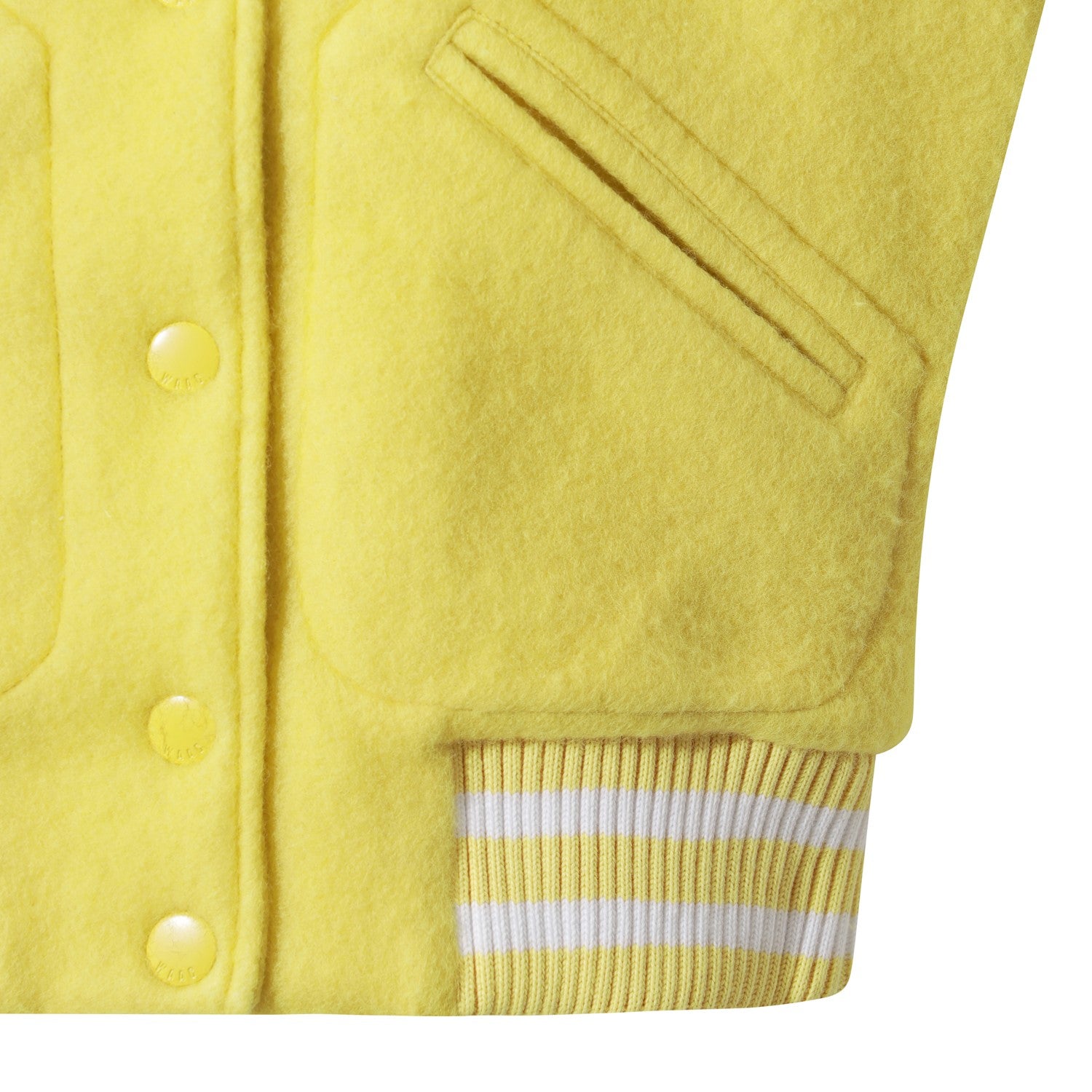 美品✨BASE MARK ウエストベルトジャケット 定価79200円 WOMEN バーシティジャケット マスタード