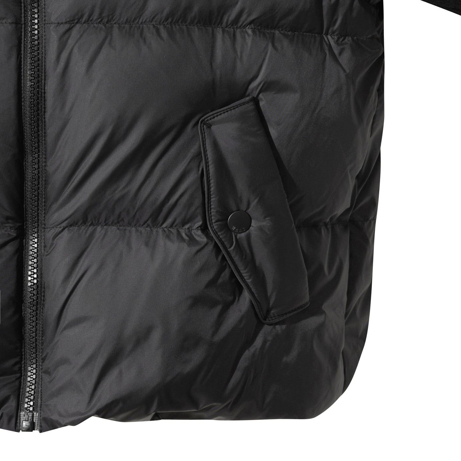 WOMEN ハイブリッドダウンジャケット ブラック