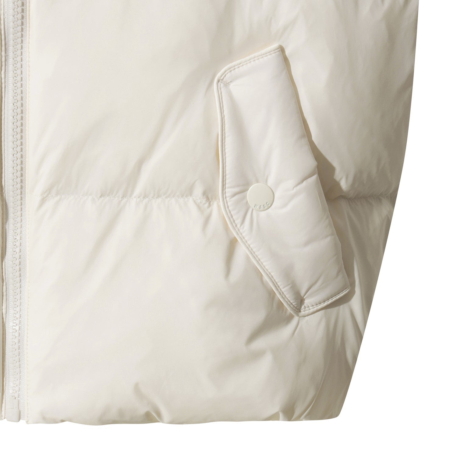 WOMEN ハイブリッドダウンジャケット アイボリー