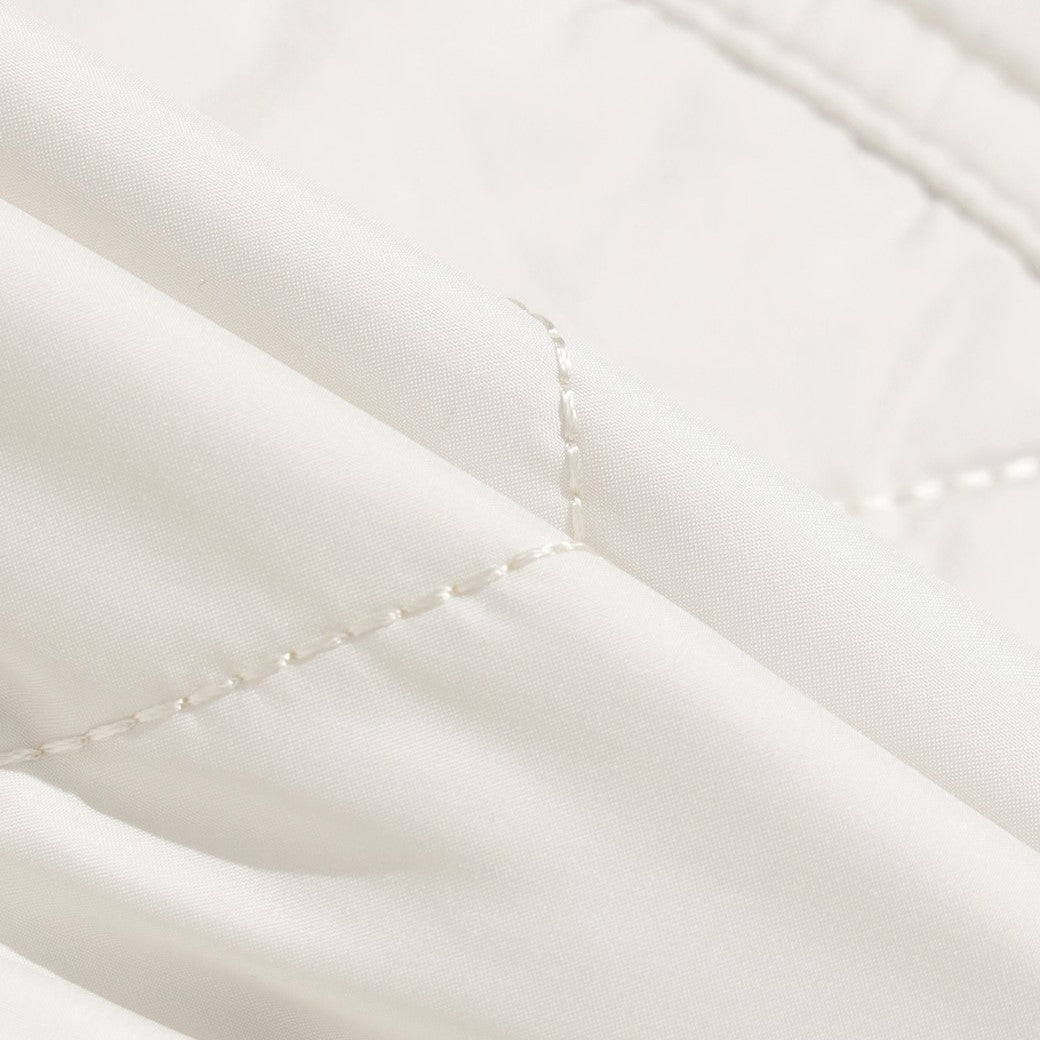 WOMEN キルティングベスト アイボリー