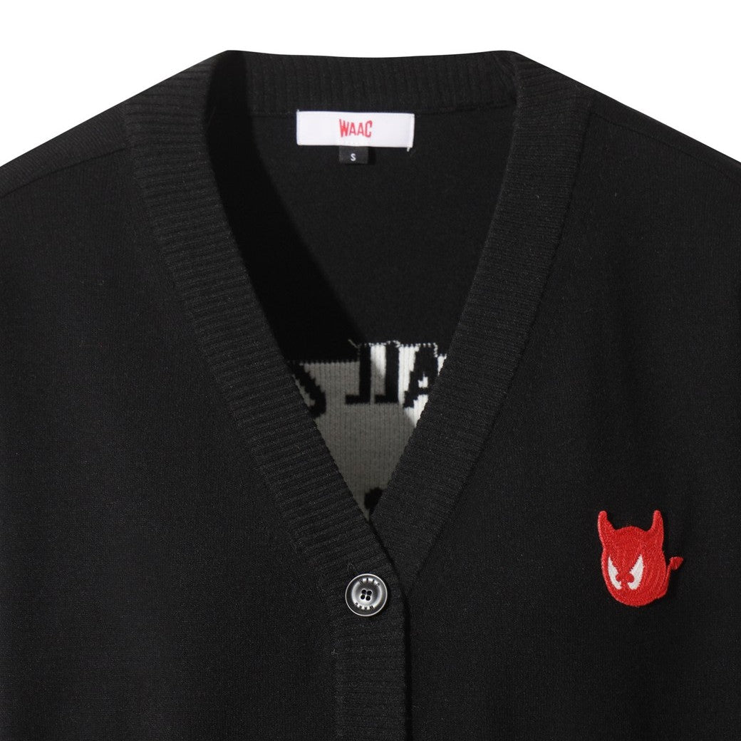 Vネックカーディガン　黒　S Spick＆Span（スピック アンド スパン） カーディガン 「一部店舗+WEB