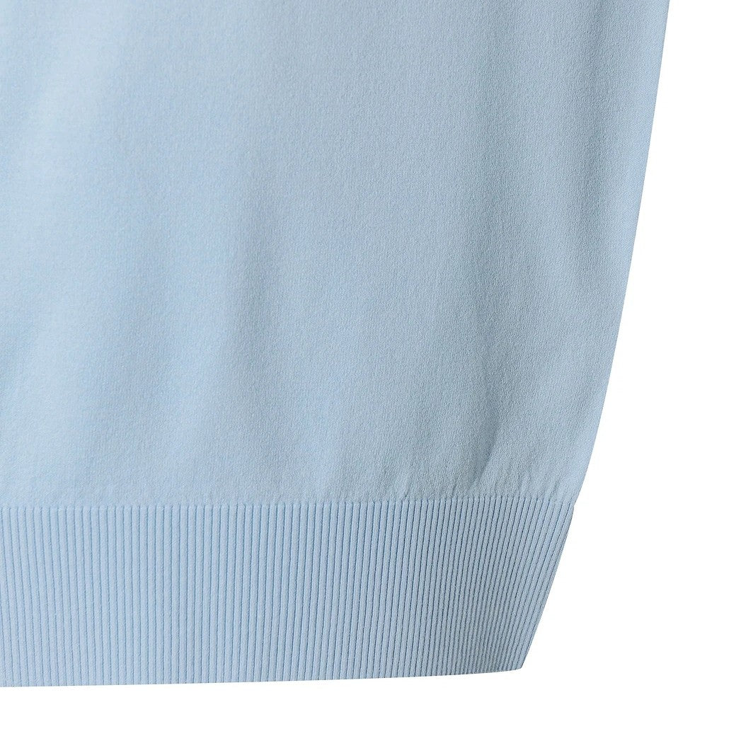 WOMEN WTO ラウンドネックセーター ライトブルー