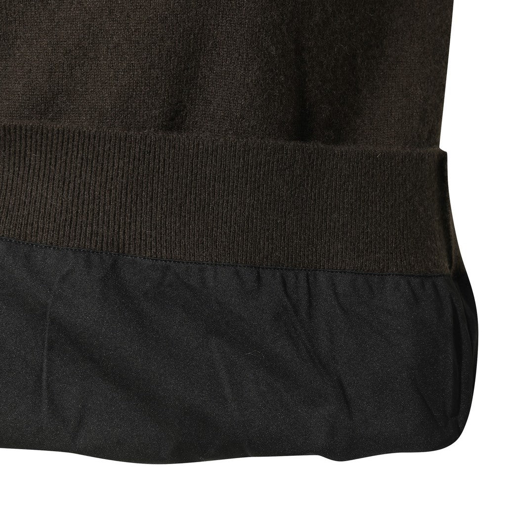WOMEN BEANIE WAACKY カシミヤセーター ブラウン
