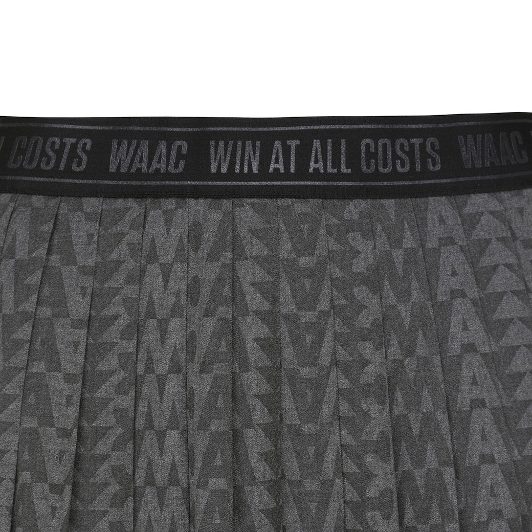 WOMEN プリーツキュロットスカート ブラック