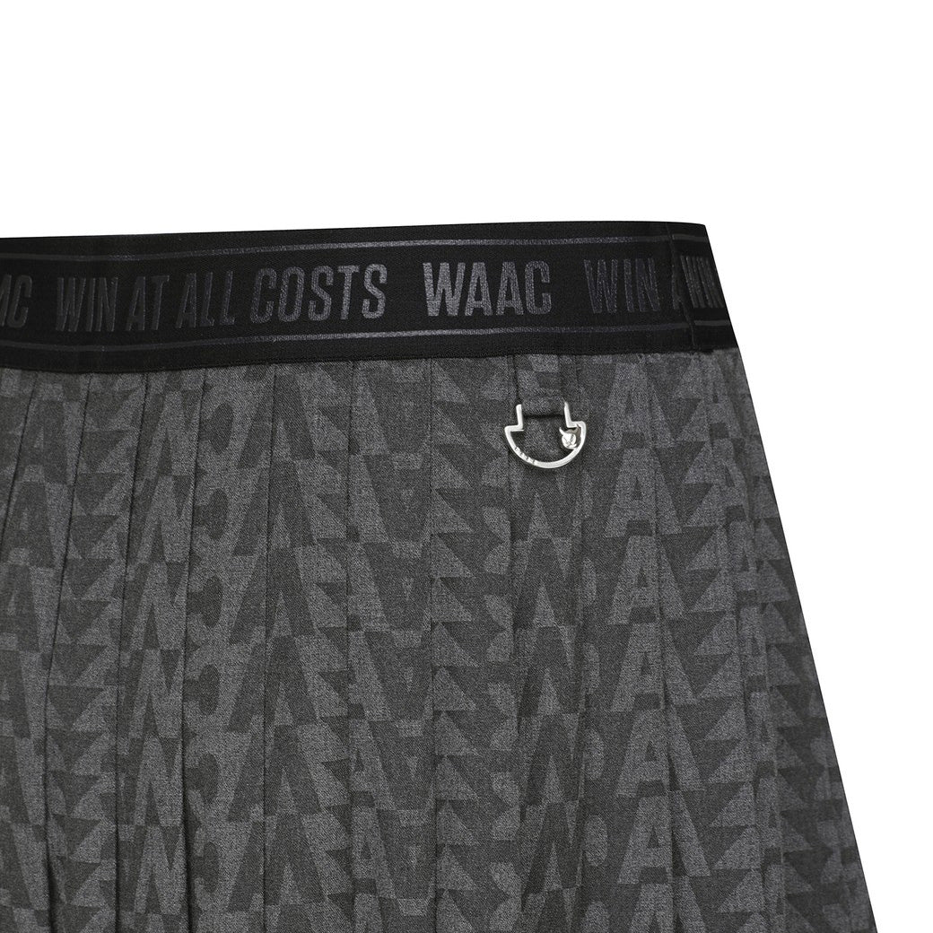 WOMEN プリーツキュロットスカート グレー