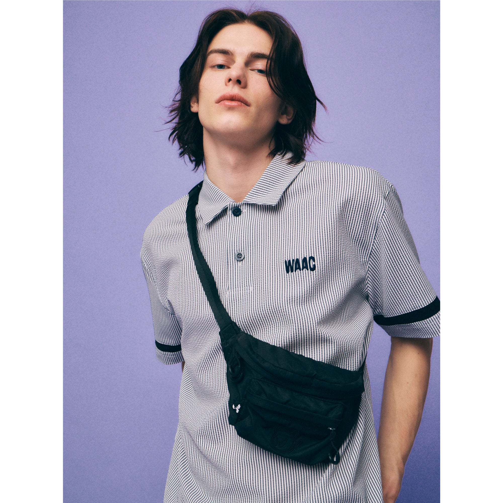 UNISEX Packable ウエストポーチ キャメル