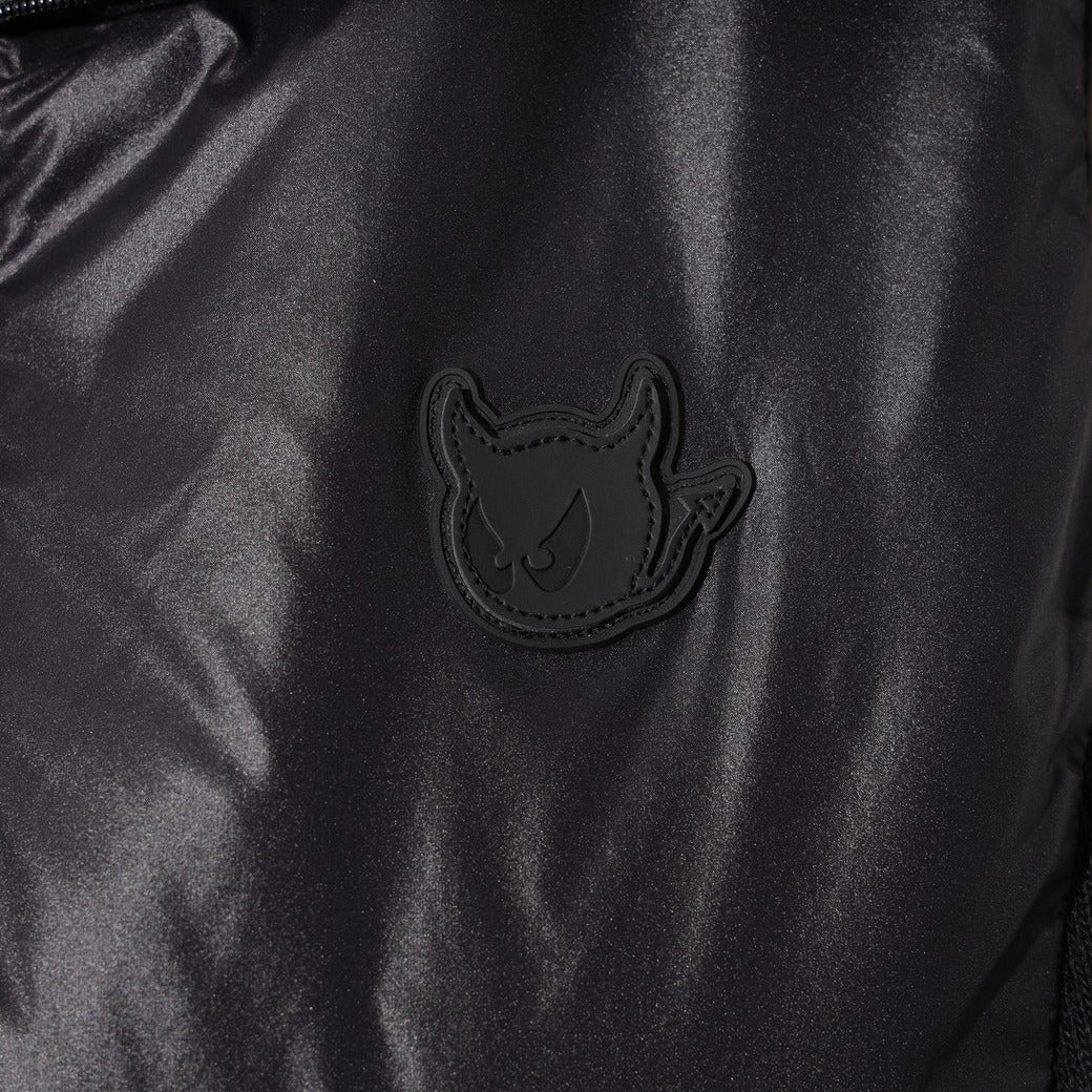 WOMEN ニットハイブリッドパデッドベスト ブラック