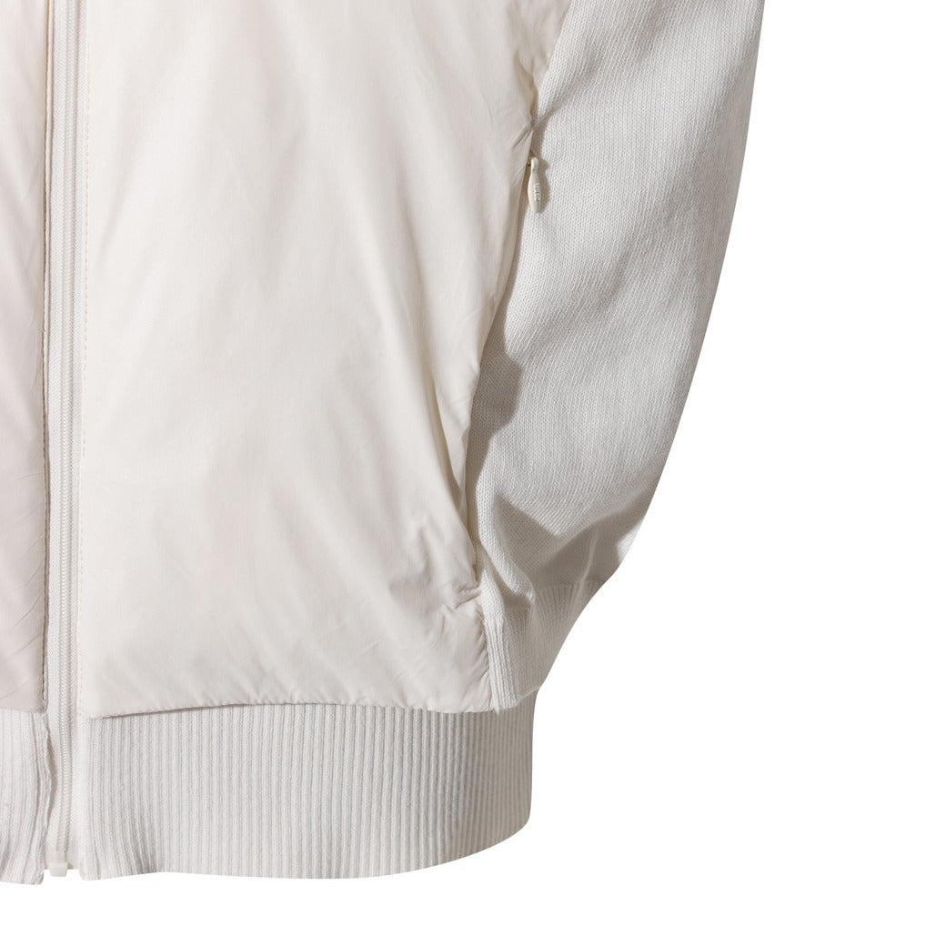 WOMEN ニットハイブリッドパデッドベスト ホワイト