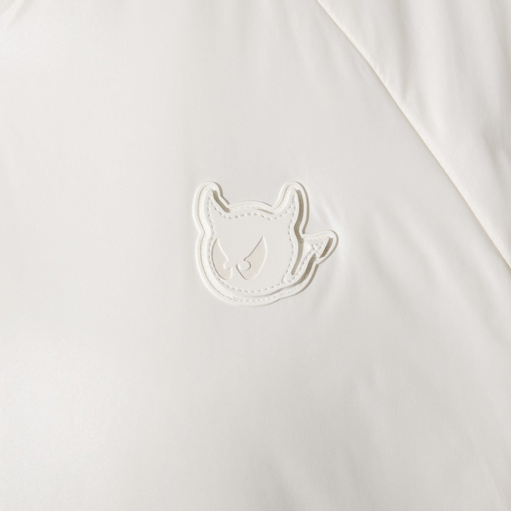 WOMEN リバーシブルパデッドハーフベスト ホワイト