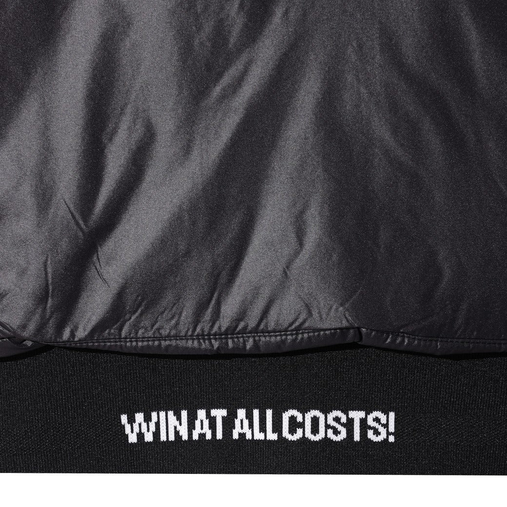 WOMEN リバーシブルパデッドハーフベスト ブラック