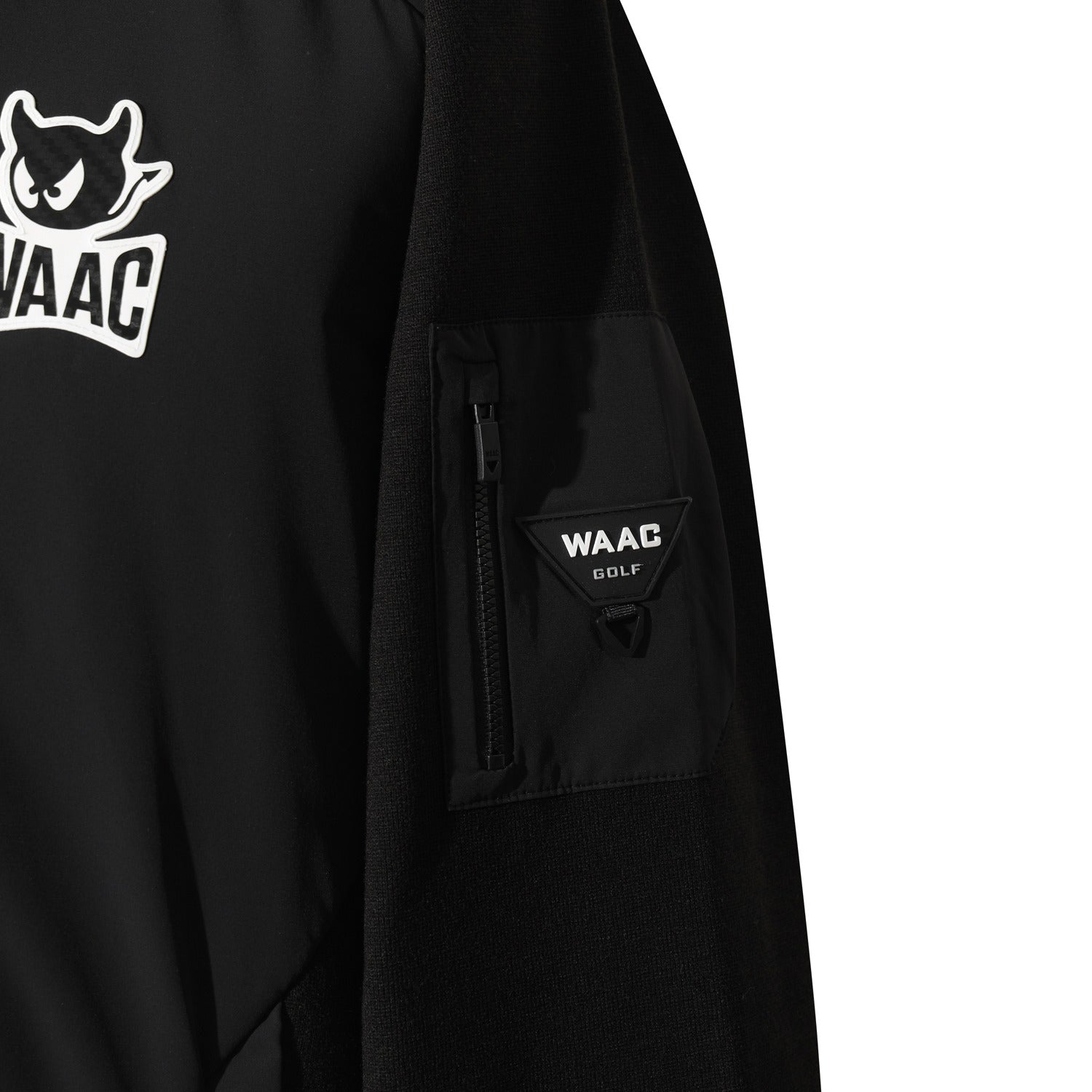 MEN PLAYERS EDITION ニットハイブリッドジャケット ブラック