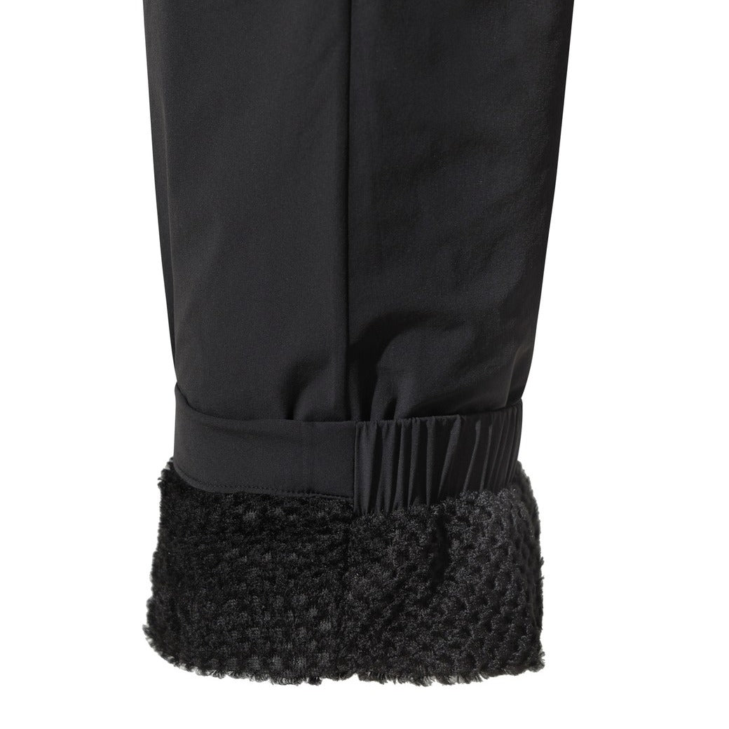 MEN ブラッシュドメッシュテーパードハイブリッドパンツ ブラック