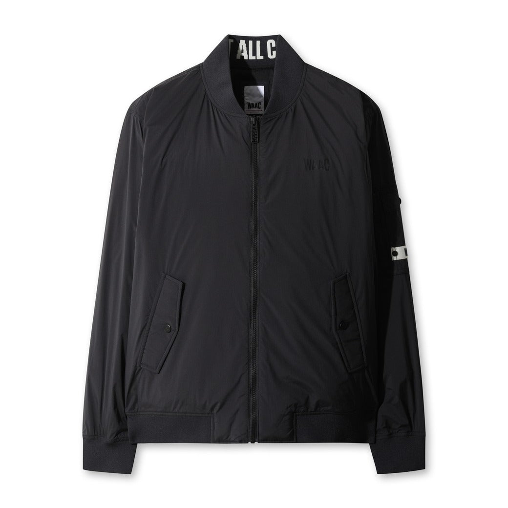 MEN パデッドボンバージャケット ブラック