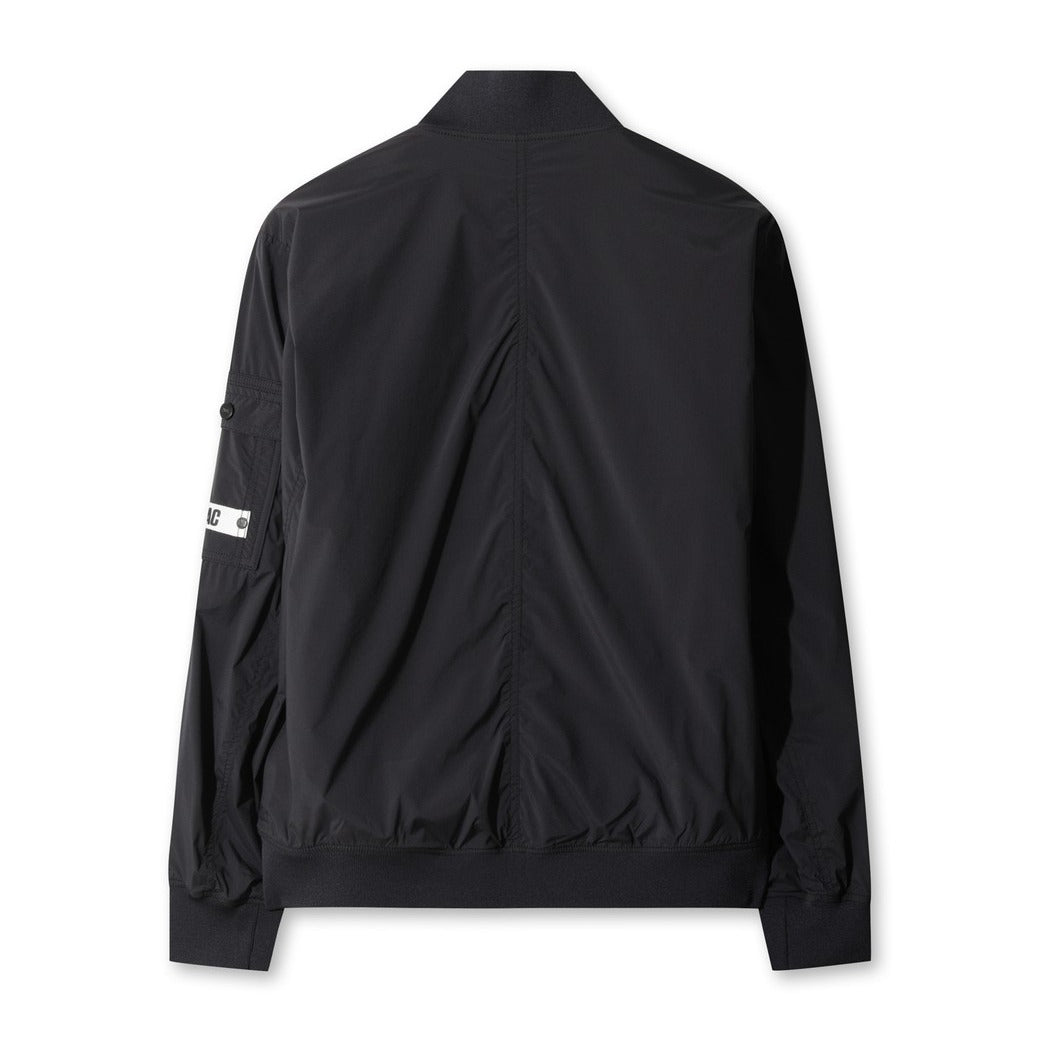 MEN パデッドボンバージャケット ブラック